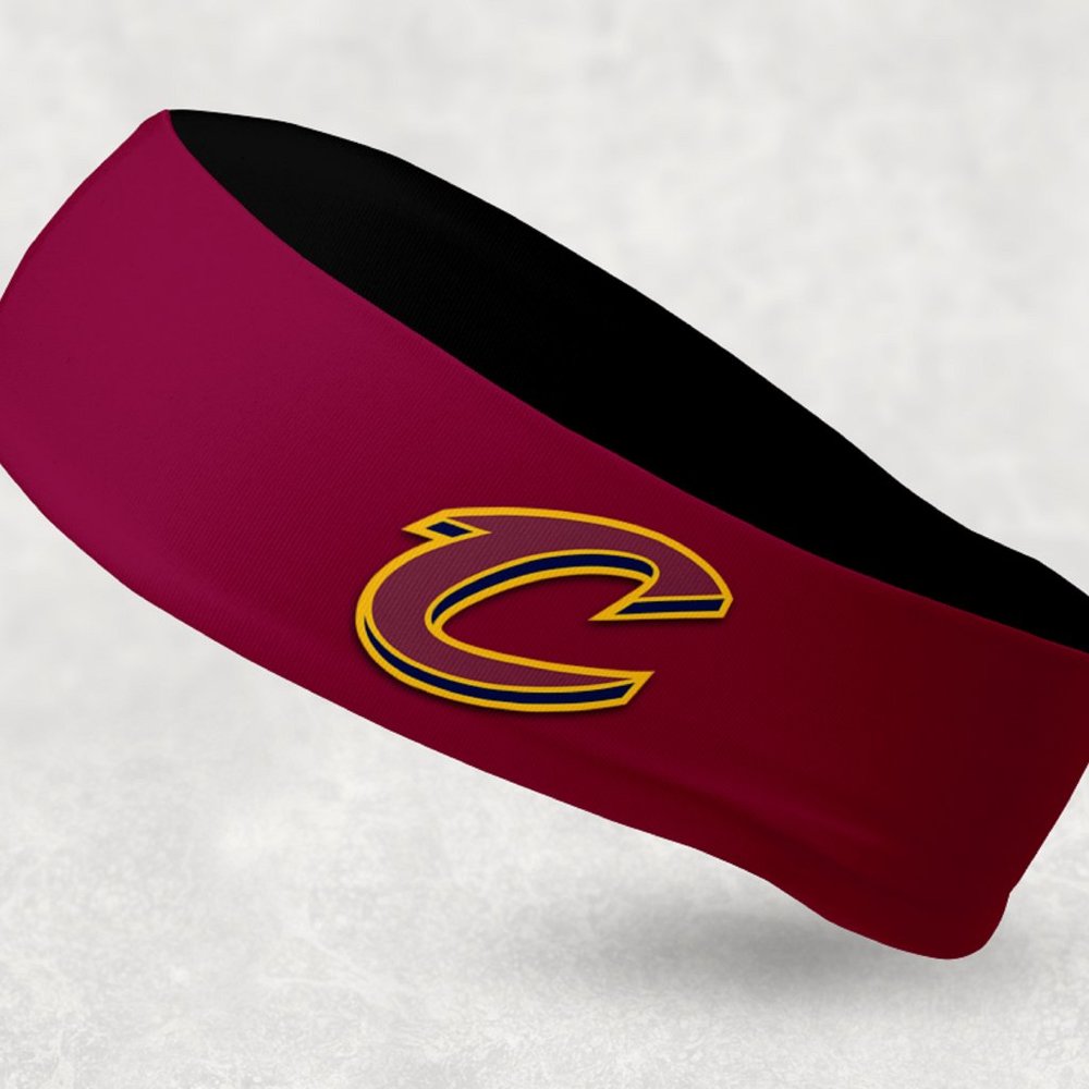 2 Pack - NEW - Reversible Cleveland Cavaliers Headband Cleveland Cavs Headband